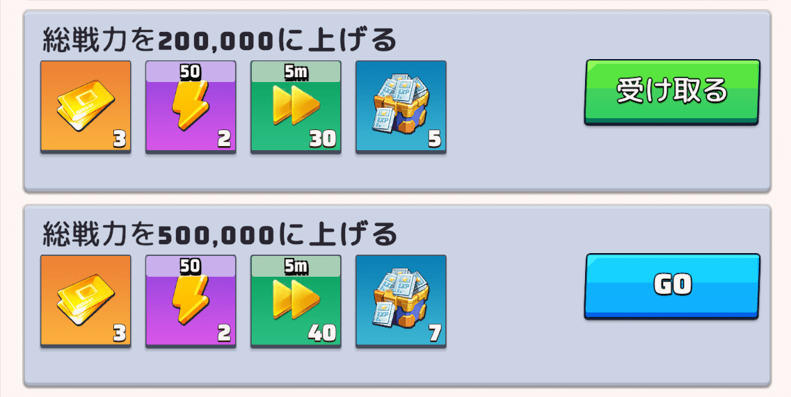 素早く総戦力を上げよう