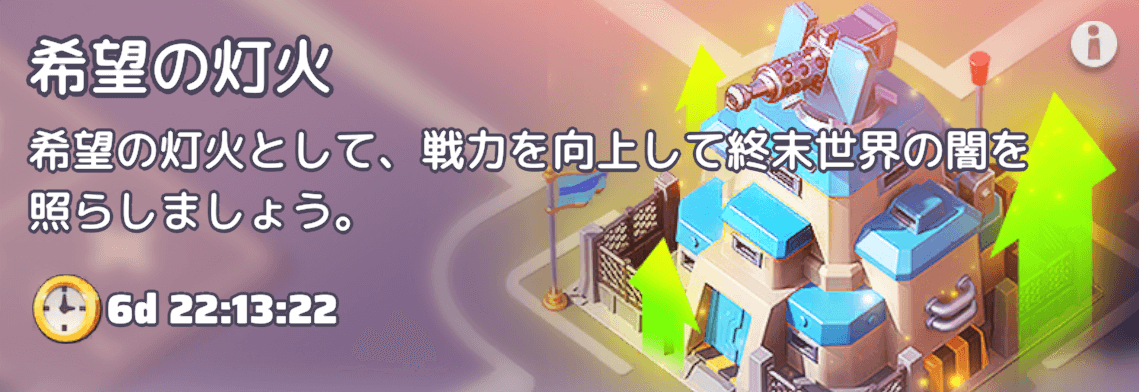 初心者期間のみ開催されているイベント