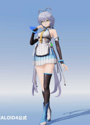 洛天依(ルォ･テンイ)：VOICELOID4公式画像