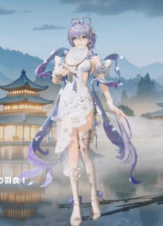 洛天依(ルォ･テンイ)：瑠璃の羽衣画像