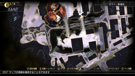 ミマン250のマップ