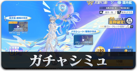 ルォテンイ　ガチャシミュサムネ