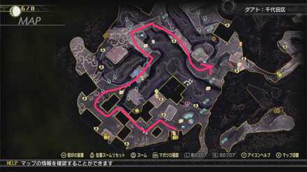 魔界駅伝ルート