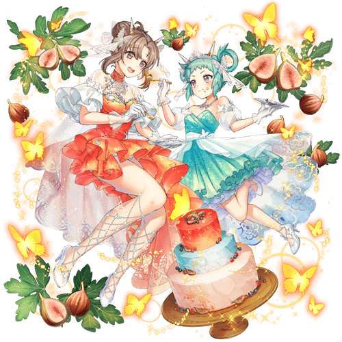オセロニアの［二人のブライダル］大喬＆小喬の画像