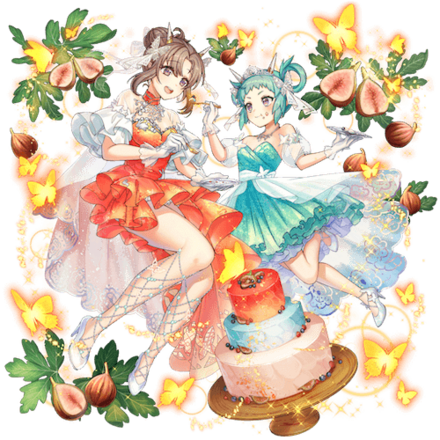 オセロニアの［二人のブライダル］大喬＆小喬の画像