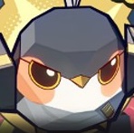 折り紙の小鳥マッチ