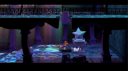 台座を右に押す