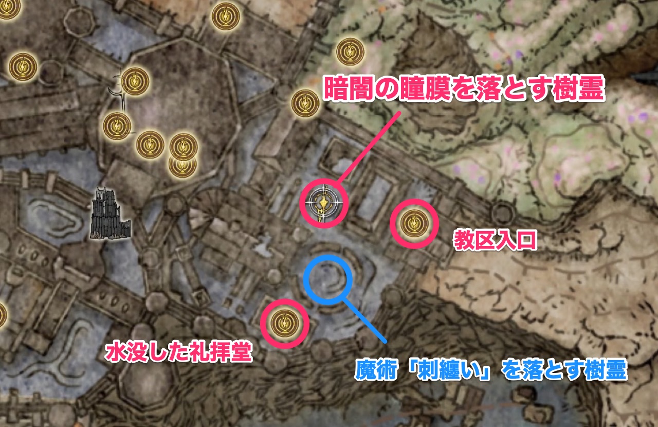 暗闇の瞳膜の入手場所