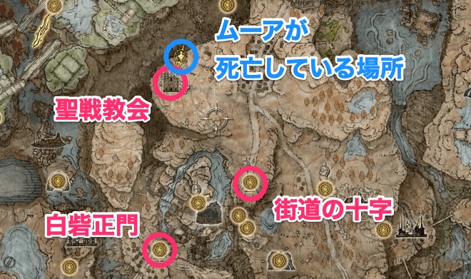 ムーアの死亡チャート