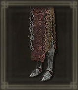 火の騎士の足甲画像