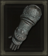 緑青の手甲画像