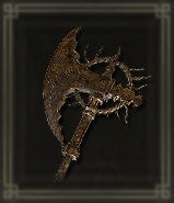 死の騎士の長柄斧画像