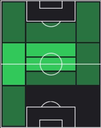 HPハリス・ハイラディノヴィッチ(06/24)の適性ポジション