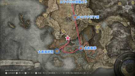 青海岸西から北の小さな洞窟