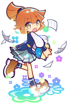 幾星学園のアルル（とくもり前）