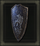 狼紋章の盾画像