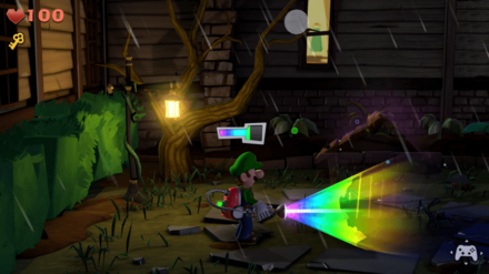 控室の外の消えた犬小屋