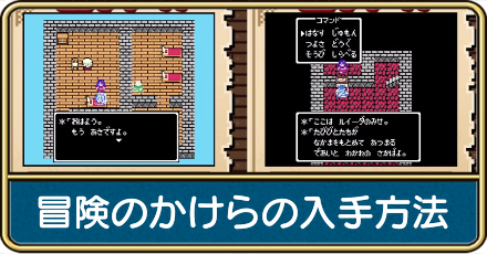 冒険のかけらの入手方法