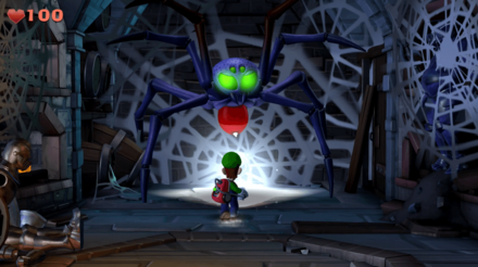 ストロボで怯ませる