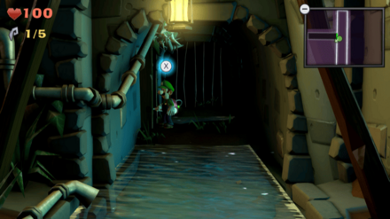 秘密のラボのドア