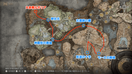 大赤熊ルガリアの場所