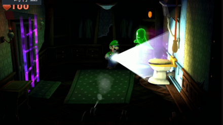 Aボタンを押して話す