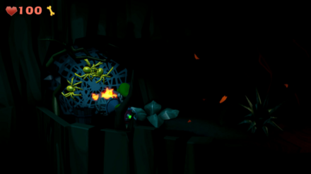 大樹の空洞のゴルクモー