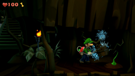 大樹の空洞の宝石