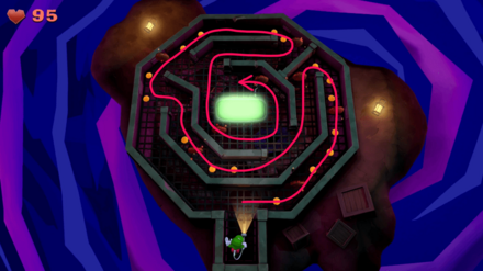 スペシャルルーム内のルート