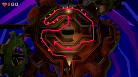 スペシャルルーム・バネのルート