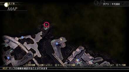 アオガミの写せ身漆式の入手マップ