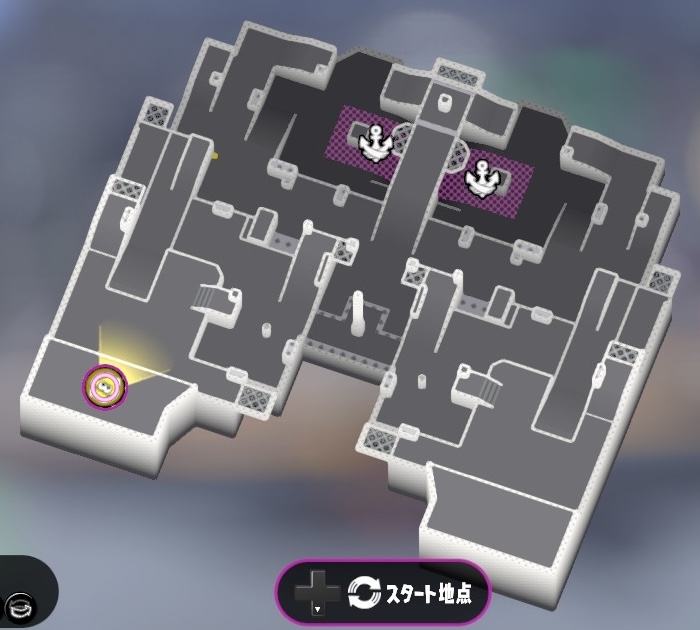 リュウグウターミナルのガチエリアマップ