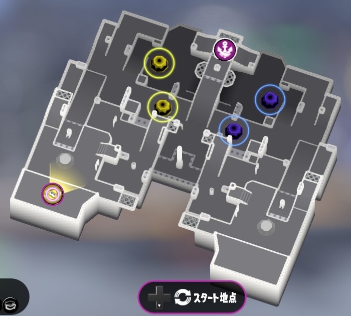 リュウグウターミナルのガチホコマップ