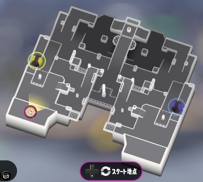 リュウグウターミナルのガチアサリマップ