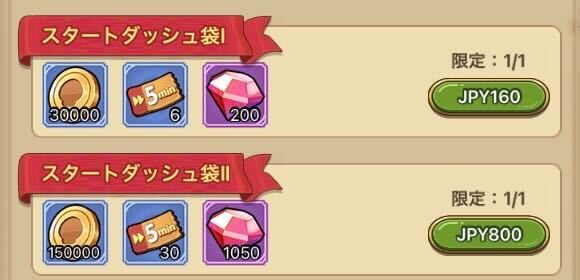 スタートダッシュ袋