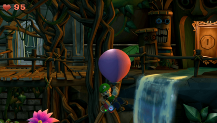 ボヨヨンの実で浮遊