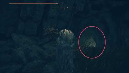 川終わりの洞窟