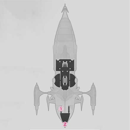 暉長石号B1Fマップ画像