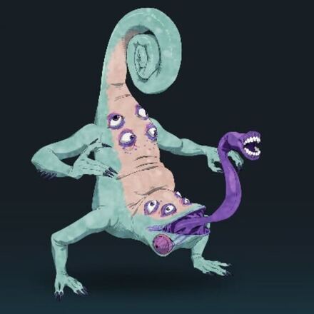 カメレオン型呪霊