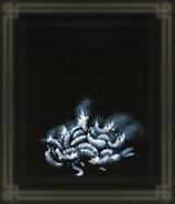 凍り付いた蛆虫画像