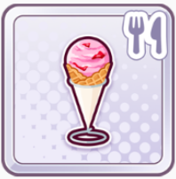 いちごアイスにんじん風味