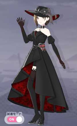 ノワールクレマティックドレス