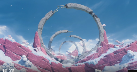 輪っかの写真を撮る