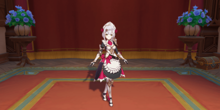 ポーズ：ノエル：優雅な立ち姿, size440x40