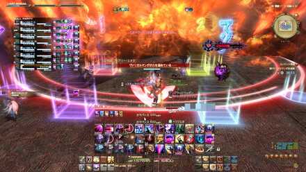 ヴァリガルマンダが力を溜めている