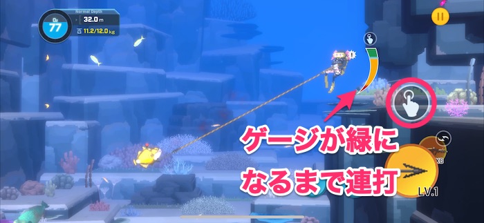 捕獲ゲージ