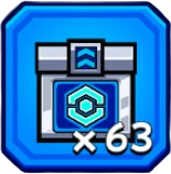 高級ランダムパーツ宝箱×63