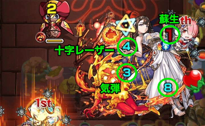 ネクタル攻撃パターン