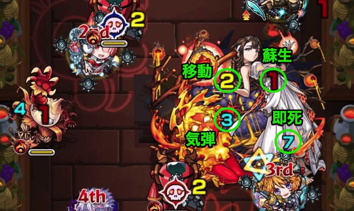 ネクタルボス2攻撃パターン