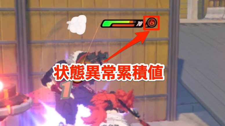 状態異常累積値